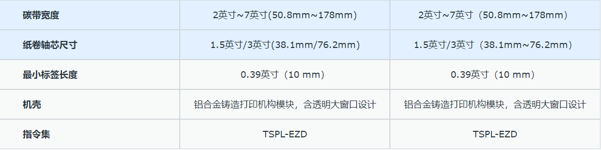 TSC MH261T/MH361T工業(yè)打印機6英寸