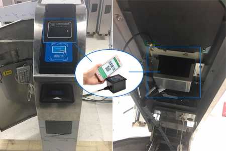 新大陸NLS-FM25-EX二維碼掃描模塊嵌入智能閘機，實現(xiàn)智慧景區(qū)票務(wù)
